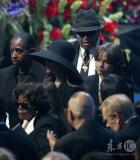 杰克逊公众追悼会举行十亿歌迷同悼巨星(图)